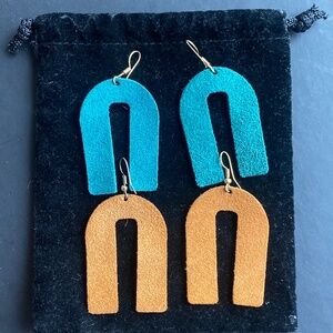 Bohemian Leather Earrings